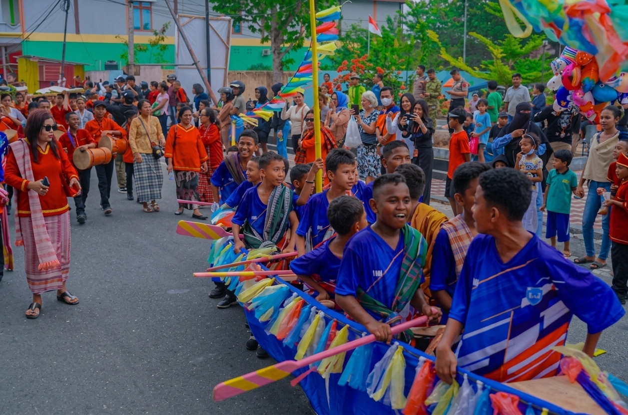 Pelajar Kei Bersiap Mengenal Hukum Adat