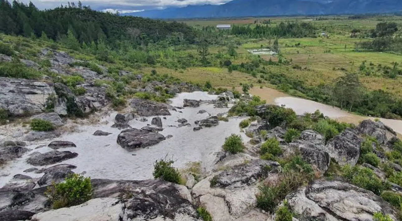 Lautan Pasir Putih di Pegunungan Baliem