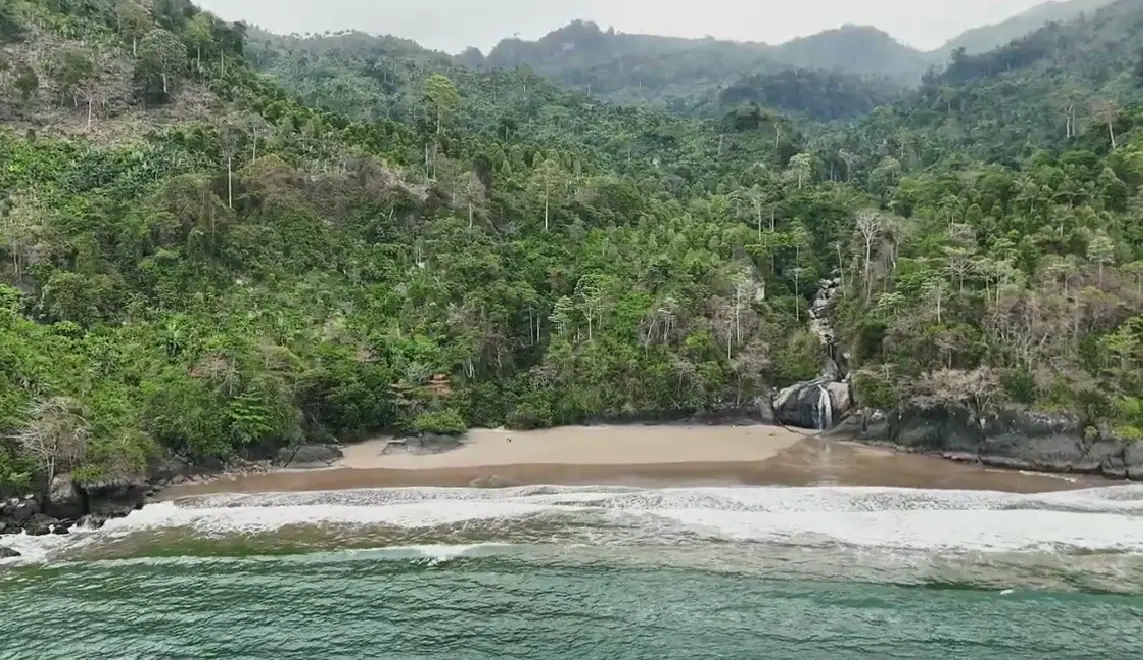 Banyu Anjlok di kawasan Desa Wisata Bowele, Kabupaten Malang
